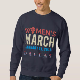 Sudadera MARZO DE LAS MUJERES 2018 Dallas 2018