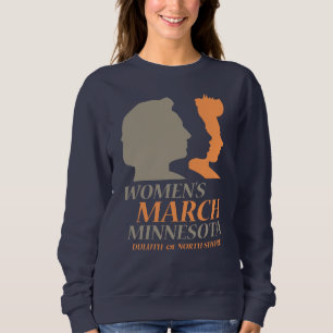 Sudadera Marzo edición de Minnesota, Duluth de las mujeres