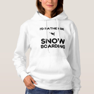 SUDADERA MÁS BIEN SER SNOWBOARDING
