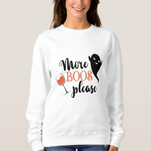 Sudadera Más bots por favor Guay Halloween Ghost
