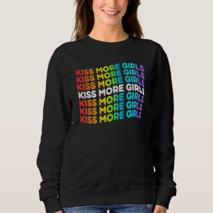 Sudadera Más Chicas del Orgullo Lgbt de Arcoiris Lesbiana B