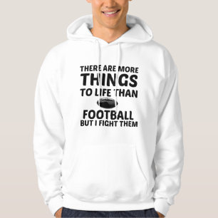 SUDADERA MÁS COSAS A LA VIDA QUE FÚTBOL