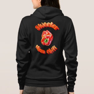 Sudadera Más dulce que el morrón rojo chile