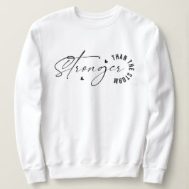 Sudadera Más fuerte que la simple inspiración de la torment