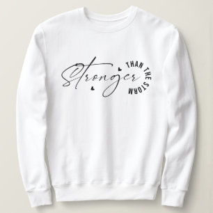 Sudadera Más fuerte que la simple inspiración de la torment