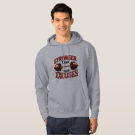 Sudadera Más Fuerte Que Tu Gimnasio Motivacional Excusa