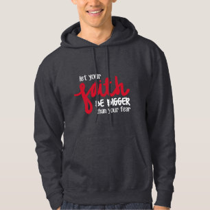 Sudadera Más grande que tu miedo