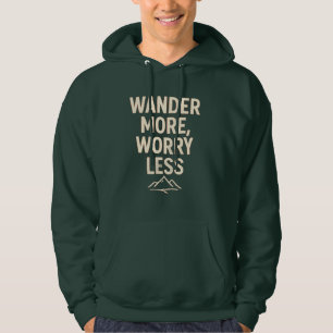 Sudadera Más, menos preocupación - Viajes Inspiradores