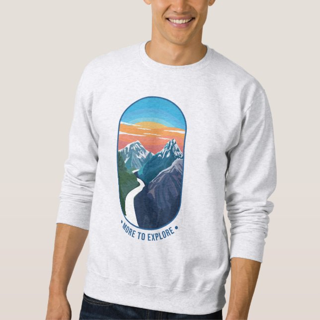 Sudadera Más para explorar (Anverso)