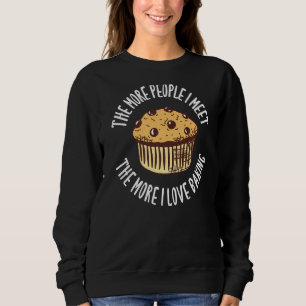 Sudadera Más personas me encuentro, más me encanta hornear