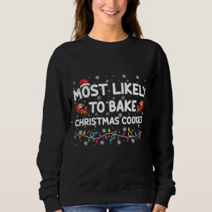 Sudadera Más Probable De Hornear Galletas De Navidad Panade