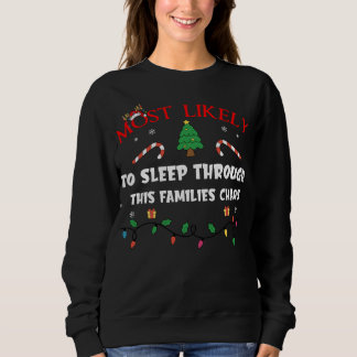 Sudadera Más Probable Que Se Duerma Con El Caos De Esta Fam