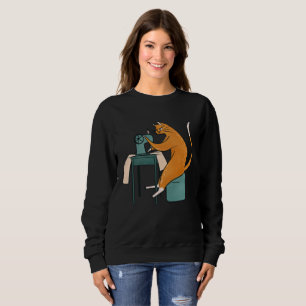 Sudadera Masaje de gatos vintage