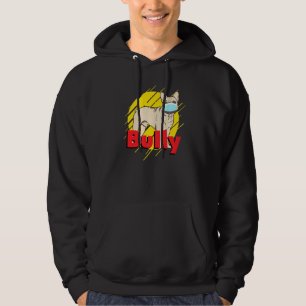 Sudadera Máscara de cara de perro francés Bully Frenchie Bu