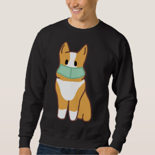 Sudadera Máscara de Corgi