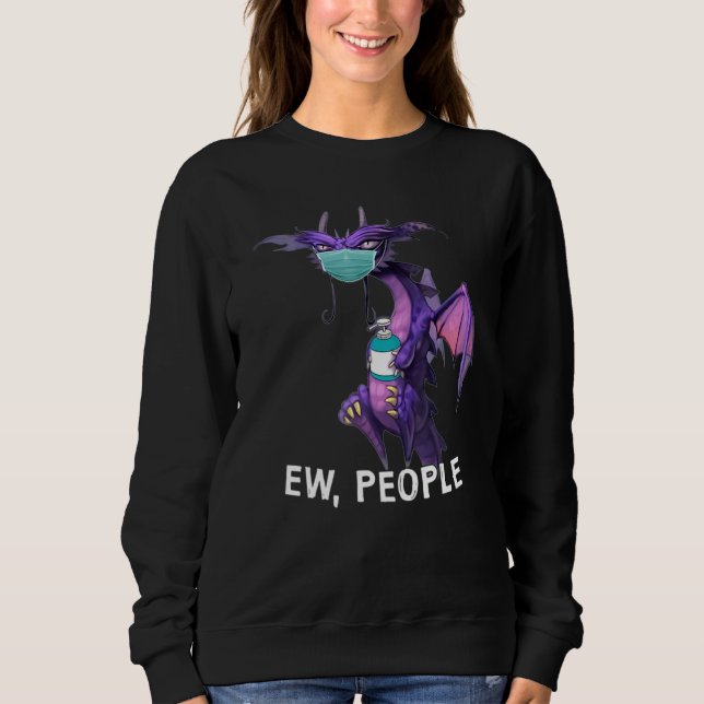Sudadera Máscara De Ew Dragon People (Anverso)