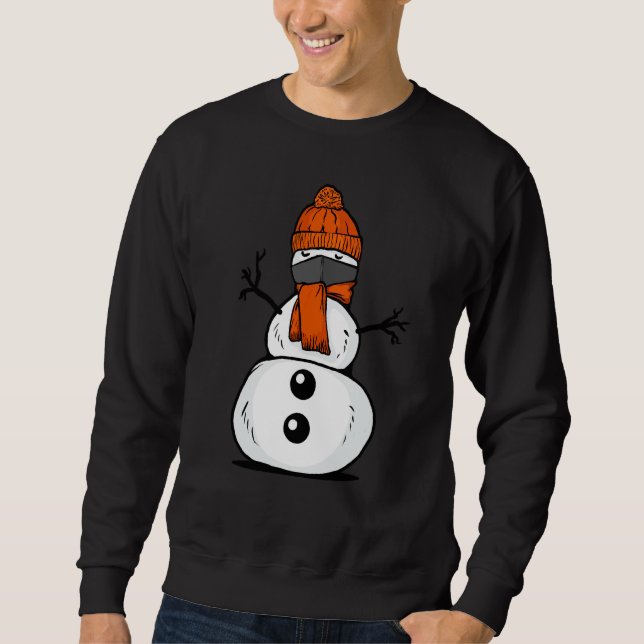 Sudadera Máscara de hombre de nieve (Anverso)