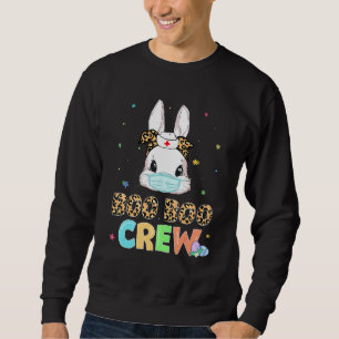 Sudadera Máscara de leopardo de pascua de nodriza de Boo Bo