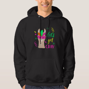 Sudadera Máscara de plumas del Festival de Grass de Llama M