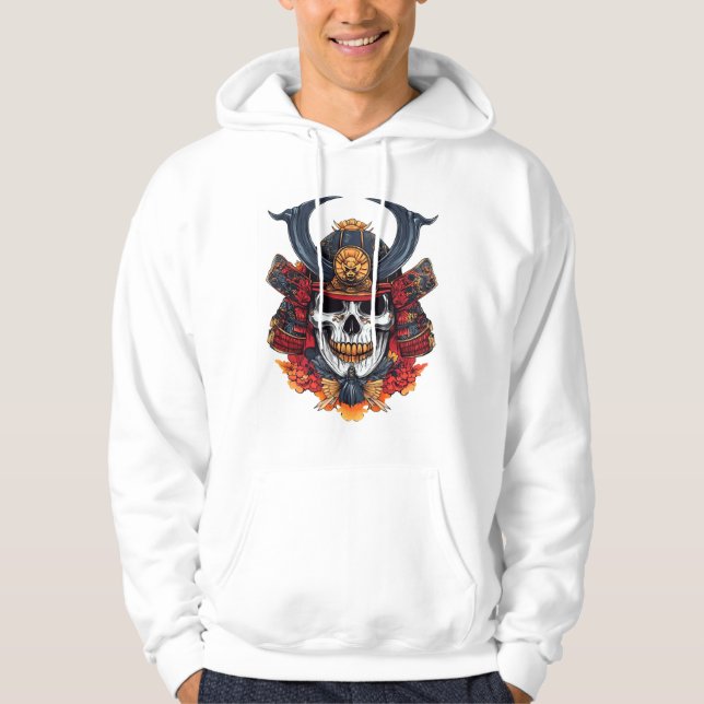 Sudadera Máscara de Samurái Calavera (Anverso)