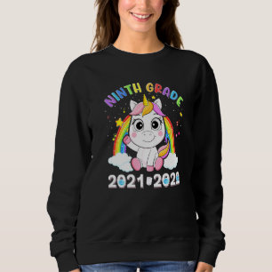 Sudadera Mascara De Unicornio De Noveno Grado 2021 2022 De