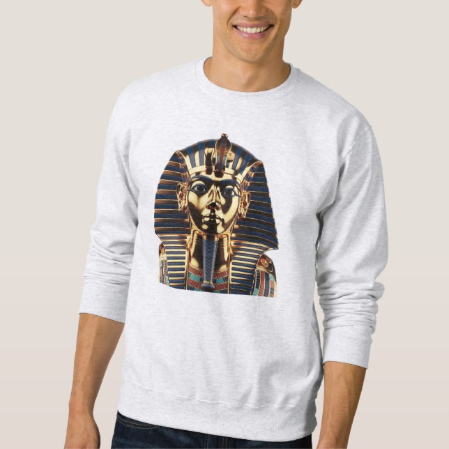 Sudadera Máscara Egipcia Dorada (Anverso)