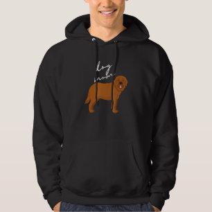 Sudadera Máscara Española Roja Perro Mujer