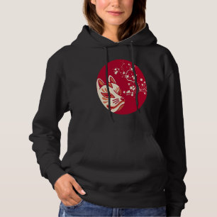Sudadera Máscara estética japonesa de Fox Kitsune