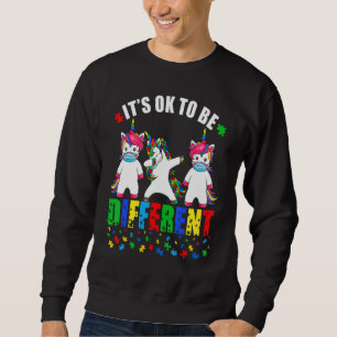 Sudadera Máscara facial de unicornio de concienciación sobr
