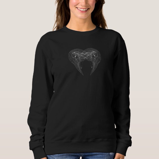 Sudadera Máscara ilustrada con forma de cara para criatura  (Anverso)