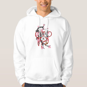 Sudadera Máscara Japonesa Bonita