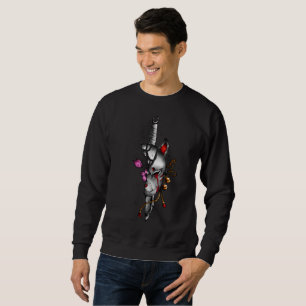 Sudadera máscara samurai japonesa