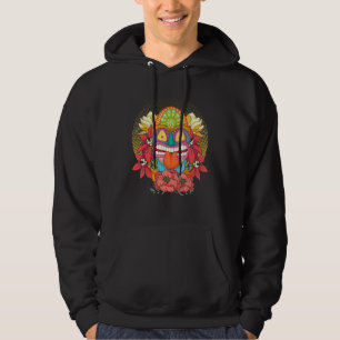 Sudadera Máscara Tiki Polinesia Estatua Tropical Fiesta Haw