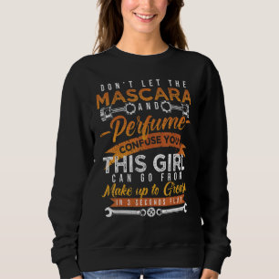 Sudadera Mascara y Perfume, soy una sarcasmo mecánico femen