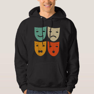 Sudadera Máscaras de teatro antiguas teatro actriz drama ac