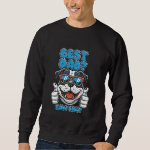 Sudadera Mascota Americana de Abuelo Padre - Perro Raza Mej