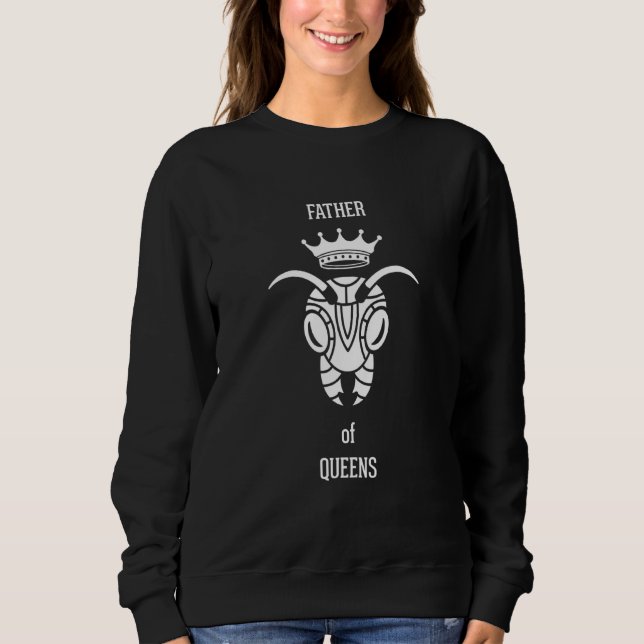 Sudadera Mascota Anta Granja Padre De Hormigas Queens (Anverso)