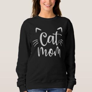 Sudadera Mascota Cat Mom Para Mujeres Cat Mama