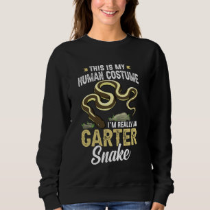 Sudadera Mascota de Animales Reptiles Grter Snake Funny
