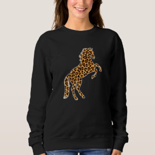 Sudadera Mascota de Caballos Animales Imprimen A Chicas Leo