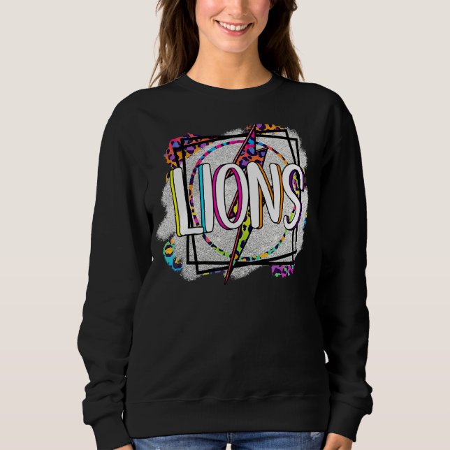 Sudadera Mascota de espíritu del equipo de fans del equipo  (Anverso)