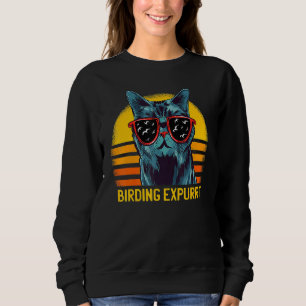 Sudadera Mascota de gatos experto en aves Premium