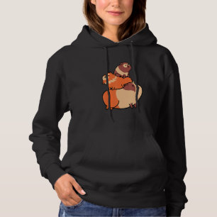 Sudadera Mascota de martillo gráfico retro propietario Masc