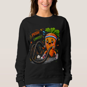 Sudadera Mascota de Motivación Fitness de Batalla de Zanaho