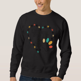 Sudadera Mascota de objetivo de vida Todos los perros Vinta