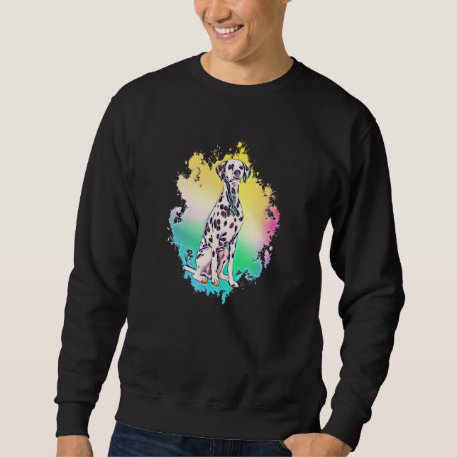 Sudadera Mascota de perro dálmata 8 (Anverso)