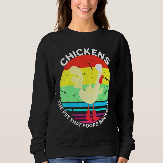 Sudadera Mascota de pollo (Anverso)