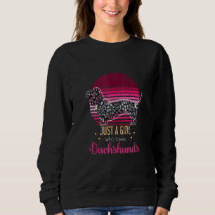 Sudadera Mascota De Raza De Perro Mamá Mujeres Dachshund