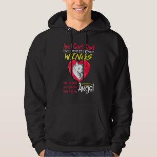 Sudadera Mascota del esquimal americano Ángel sin alas