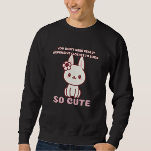 Sudadera Mascota diminuta adorable gato rosa conejo perro c